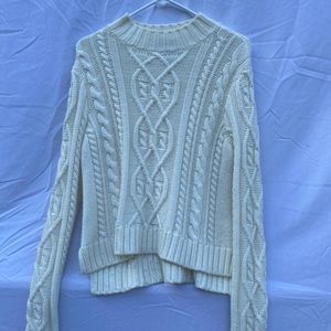 Cream sweater from Forever 21